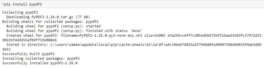 Reading PDF in Python